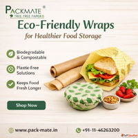 Eco-Friendly Food Wrapping Paper for Daily Food Storage Need...