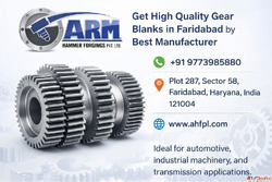 Get High Quality Gear Blanks in Faridabad by Best Manufactur...