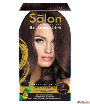 Salon-Grade Rich Cocoa Hair Shade Cream Long-Lasting Smooth Finish Color 145ml