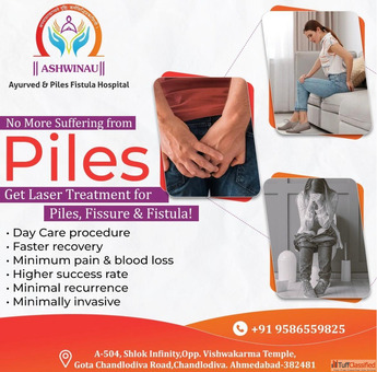 Piles Fissure Fistula Treatment Center Ahmedabad - Ashwinau Hospital