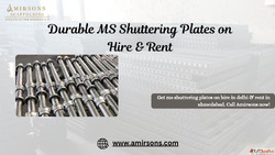 Reliable MS Shuttering Plates Hire Delhi Ahmedabad