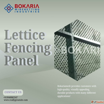 Enhance Your Landscape with Lattice Fencing Panels