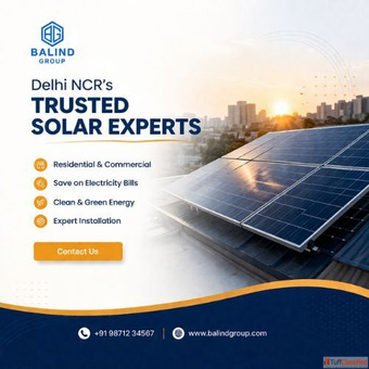 Top Solar Company in Delhi NCR for Residential Commercial Needs