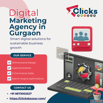 Best Digital Marketing Agency in Gurgaon Clicks Bazaar