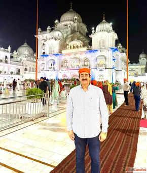 Dr. Sandeep Marwah Visits Patna for AAFT Promotion Seeks Blessings at Takht Sri Harmandir Sahib