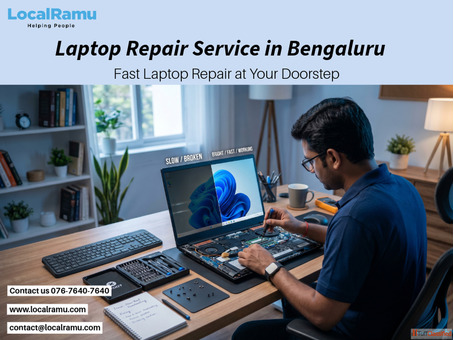 Enjoy Smooth Performance Every Day LocalRamu Laptop Repair Service in Bengaluru