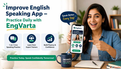 Improve English Speaking App - Practice Daily with EngVarta