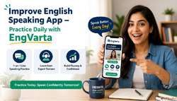 Improve English Speaking App - Practice Daily with EngVarta