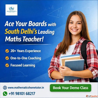 South Delhi's Best Maths Teacher for Board Exams Concept Clarity