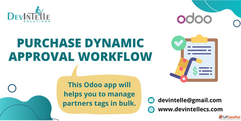 Purchase Dynamic Approval workflow in Odoo