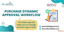 Purchase Dynamic Approval workflow in Odoo