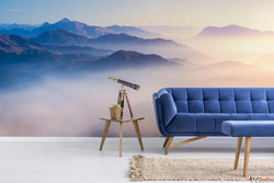 Removable Peel and Stick Mountain Wallpaper for Modern Home ...