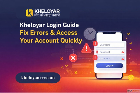 Kheloyar Login Guide - Fix Errors Access Your Account Quickly