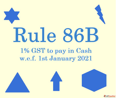 When Does GST Rule 86B Apply Applicability Exemptions 1 Cash Payment Explained