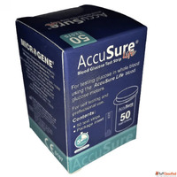 AccuSure Life Test Strips 50 Strips