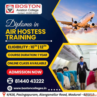 Best Diploma in Air Ticketing Course in Madurai Boston College