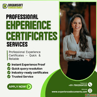Experience Certificates Provider in Gurgaon