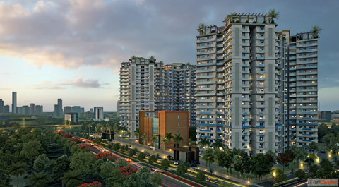 Circuit Heights Connectivity Location Map - Jaypee Sports City