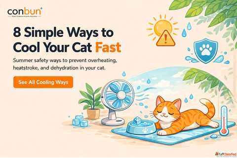 8 Easy Ways to Keep Your Cat Cool This Summer