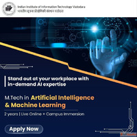 Boost Your Career with M.Tech in AI ML from IIIT Vadodara