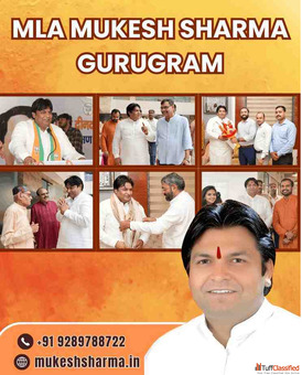MLA Mukesh Sharma Gurugram