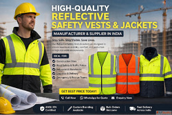 Reflective Safety Vests Jackets Manufacturer in India