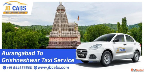 Affordable Aurangabad to Grishneshwar Cab Service by JB Cabs