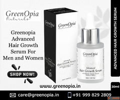 Greenopia Advanced Hair Growth Serum For Men and Women - Gre...