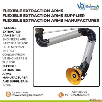 Flexible Extraction Arms Manufacturer and Supplier VB Engineers