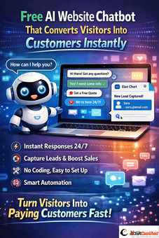 Free AI Website Chatbot That Converts Visitors Into Customers Instantly