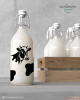 Milk Glass Bottles in Bulk - Chaudhary Glass Pack India
