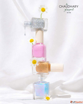 Nail Paint Glass Bottles - Strong Leak-Proof Custom Chaudhary Glasspack