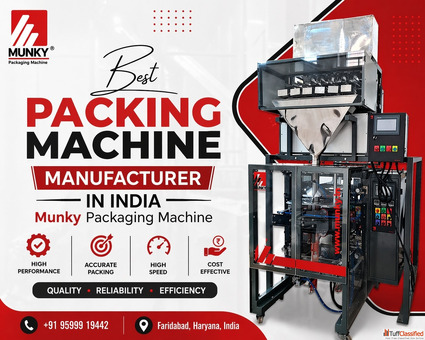 Best Packing Machine Manufacturer in India - Munky Packaging Machine