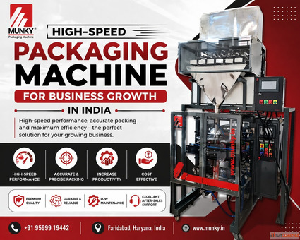 High-Speed Packaging Machine for Business Growth in India