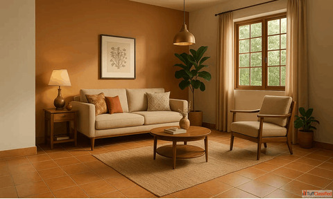 Paint Shades to Match Tiles - Indicus Paints