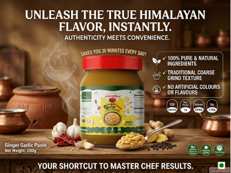 Buy Ginger Garlic Paste Online - Premium Quality Best Price