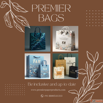 Top Supplier of White Paper Bags India