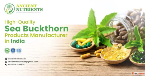 Sea Buckthorn juices manufacturer
