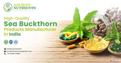 Sea Buckthorn juices manufacturer