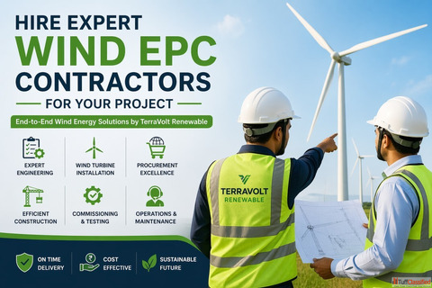 Hire Expert Wind EPC Contractors for Your Project TerraVolt Renewable
