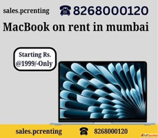 MacBook on Rent in Mumbai - Starting at Rs. 1999- Only