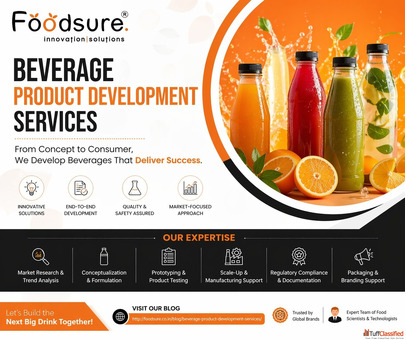 Beverage Product Development Services - From Concept to Market Success
