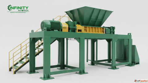 Industrial Shredder Machines Blades Manufacturer Infinity Autotech