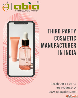 Third Party Cosmetic Manufacturer in India