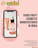 Third Party Cosmetic Manufacturer in India