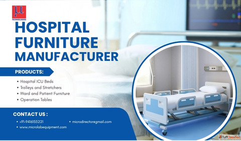 Hospital Furniture Manufacturer in India USA Micro Technologies