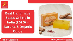 Best Handmade Soaps Online in India 2026 - Natural Organic G...