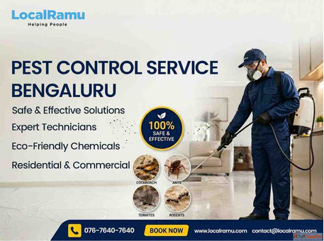 Premium Pest Control Service in Bengaluru by LocalRamu
