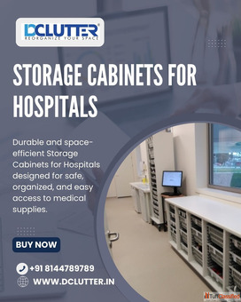Smart Storage Cabinets for Hospitals