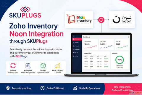 Can Zoho Inventory Connect Seamlessly with Noon Using SKUPlugs